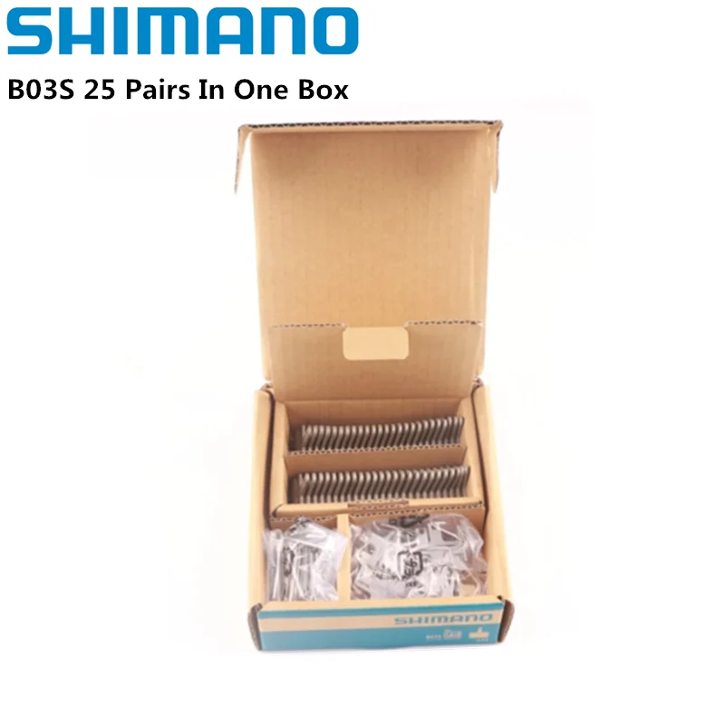 Велосипедные тормозные колодки Shimano B01S B03S резиновые для горных велосипедов BR M315