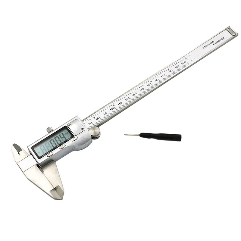

Stainless steel Digital Caliper 6 inch Electronic Vernier Caliper 200mm Calliper Micrometer Digital Ruler Measuring Tool