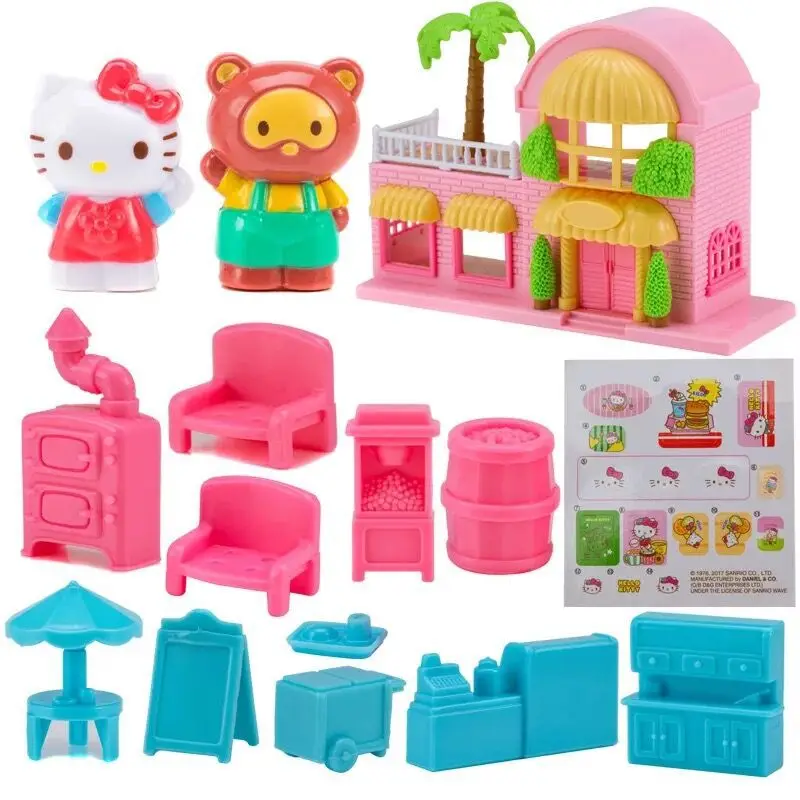 Игрушка Hello Kitty kitty модель дома кухня игровой дом игрушки игрушка для