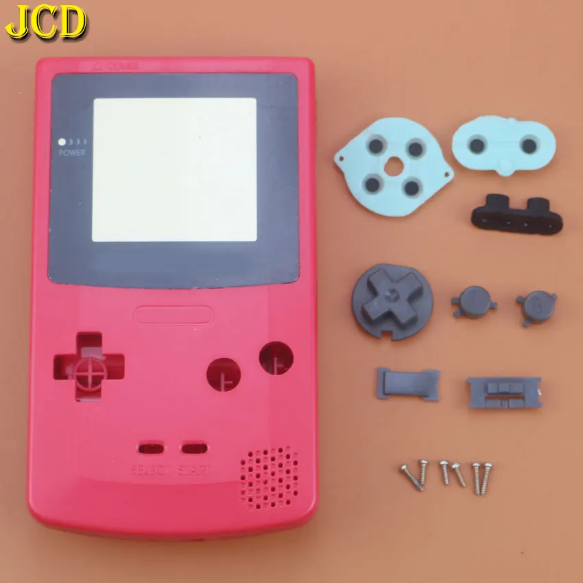 JCD 1 шт. для NAND Запчасти для Gameboy игровой запасной чехол пластиковая оболочка Крышка для консоль GBC полный корпус Чехол