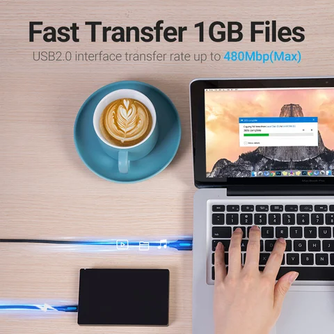 Кабель Vention Mini USB 2.0 для компьютера