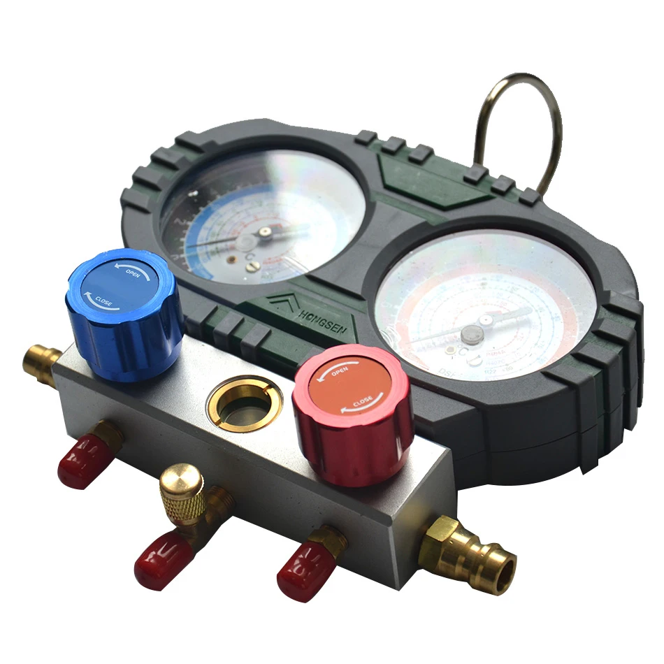 Манометр для трубопровода R22 R134a R404A R407c набор бытового автомобиля кондиционера