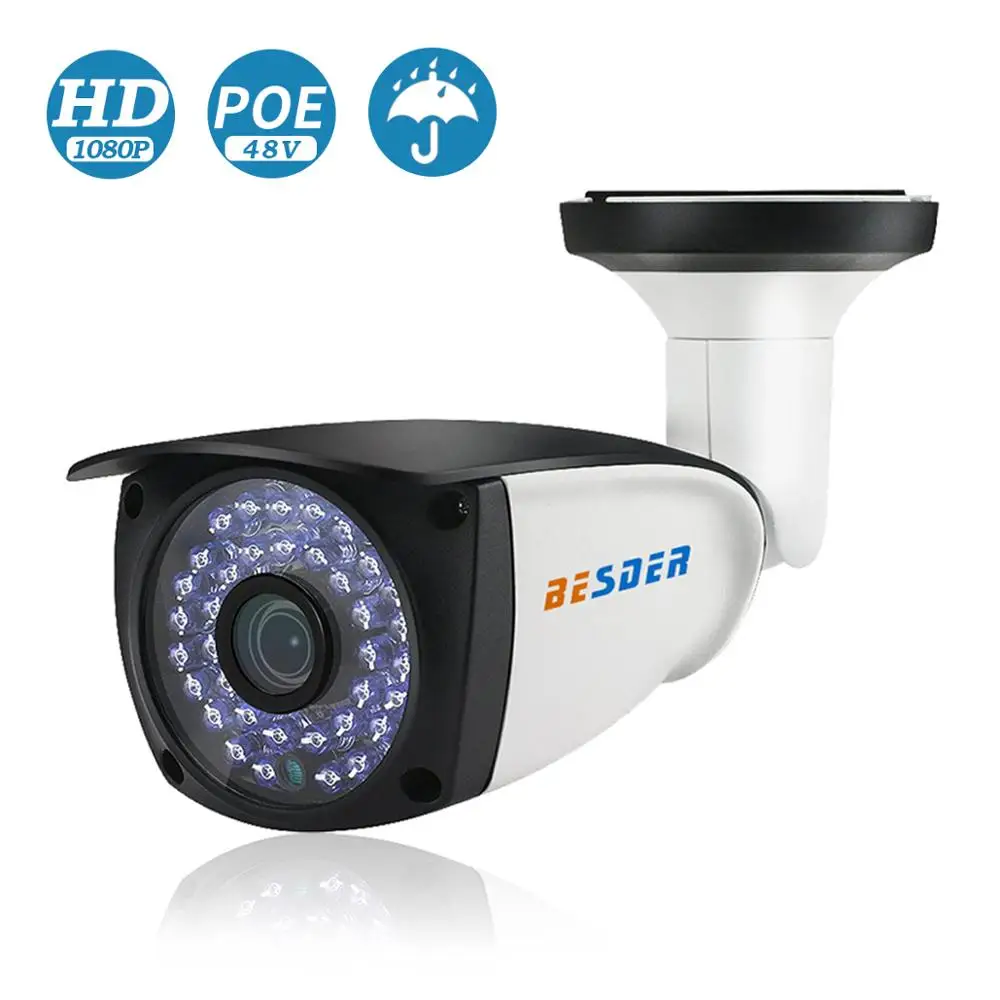 IP камера BESDER широкоугольная 2 8 мм 1080P металлическая|ip camera 1080p|ip cameracamera ip |