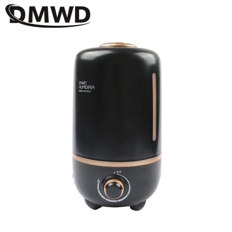 

DMWD Ultra Quiet 4L Mini Ultrasonic Humidifier Air Purifier Aromatherapy Essential Oil Diffuser For Home Auto Shut-off 220V