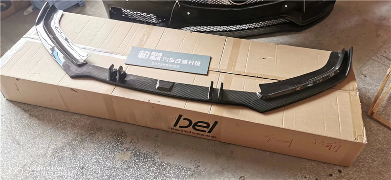 Передний диффузор из углеродного волокна спойлер для Audi A5 S5 B9 2017 2018 2019 2020 2021