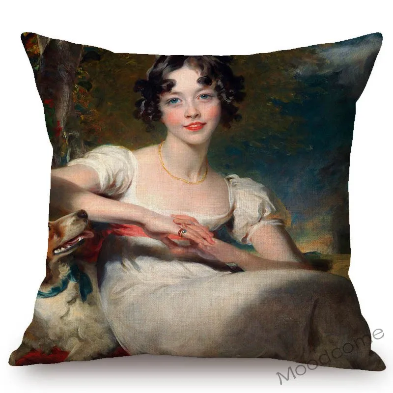 Британский художник Томас Лоуренс Элегантный Королевский Дамский чемоданчик