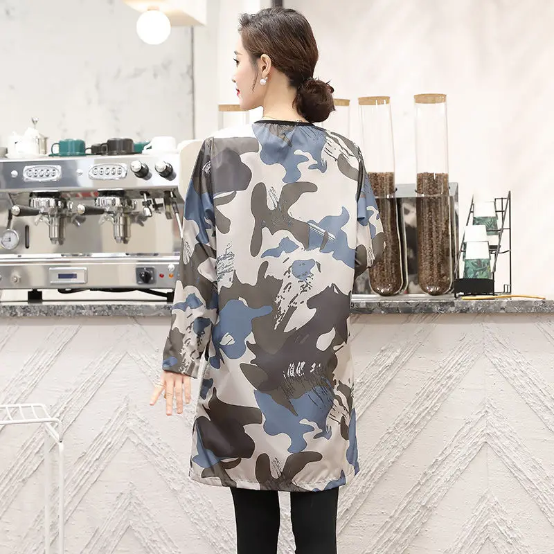 

Pet Shop Long Sleeve Working Clothes Practical With Pockets Apron Waterproof Pet Groomer Overalls Man Woman M/L/XL/2XL/3XL G1030