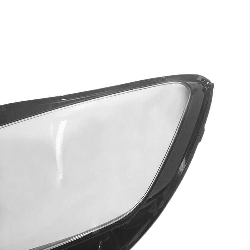 

2 Pcs Car Front Left Right Side Headlight Clear Lens Lamp Shade Shell Cover for - A6 C7 2016-2018