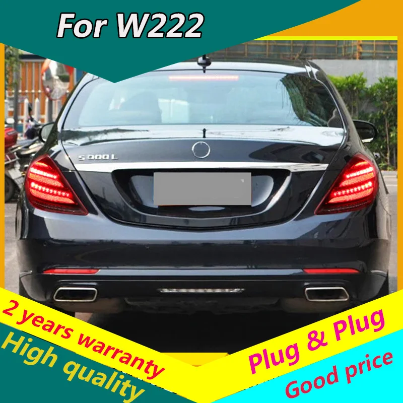 

KOWELL Car Styling for Mercedes-Benz W222 2004-2018 LED taillight lamp for S300 S320 S350 S400 led rear lamp led taillight