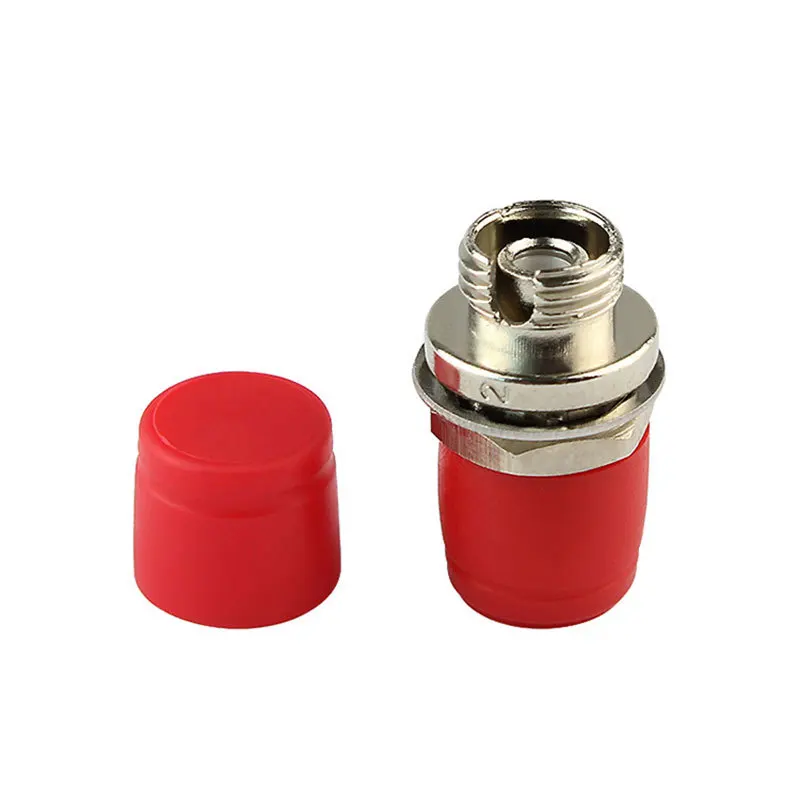 200PCS/LOT Optical Fiber Coupler Adapter Optical Coupling FC UPC Ftth Connector Small D Flange High Quality Wholesale