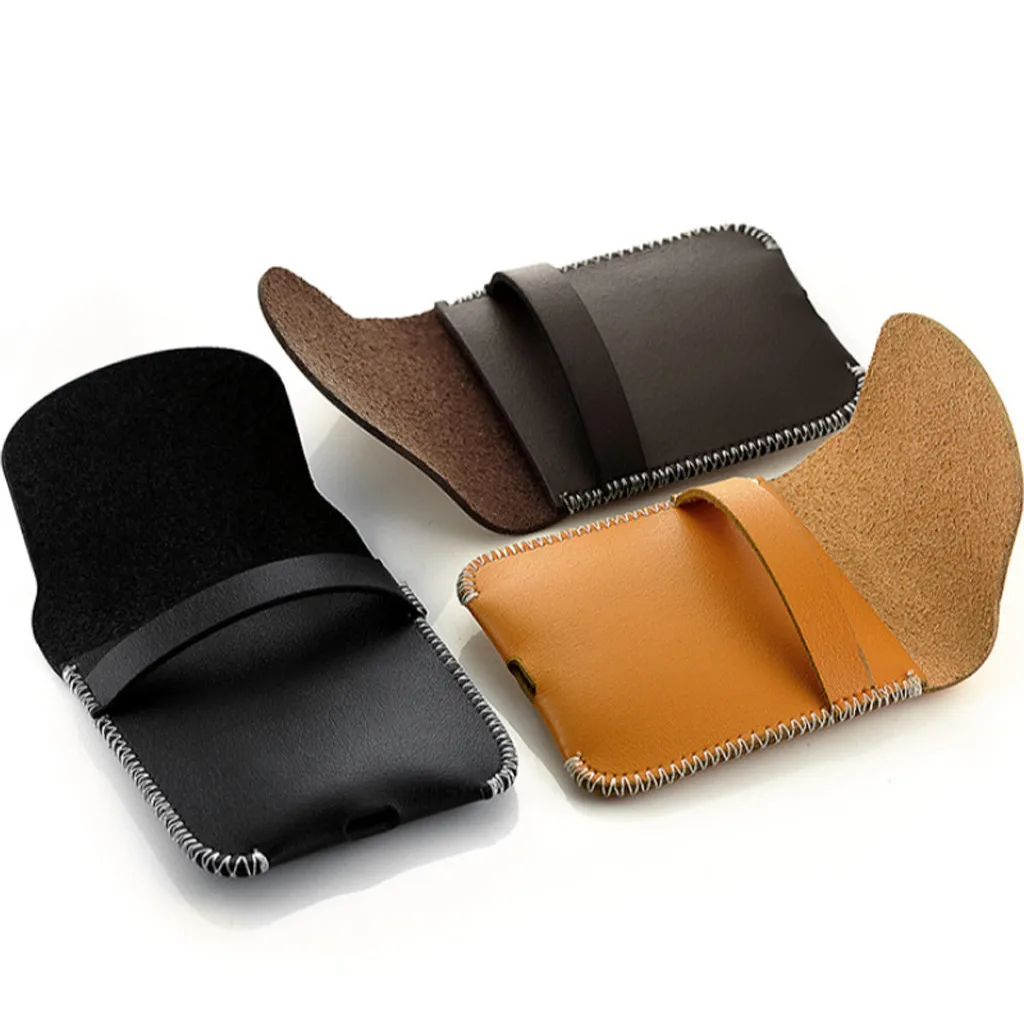 Наушники чехол Headbud для яблок воздушно стручки кожаный наушники Зарядное