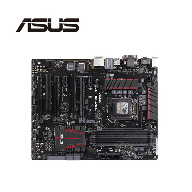 Разъем LGA1150 PCIE3.0 USB3.0 SATA3 для ASUS Z97 PRO GAMER оригинальный б/у настольный компьютер Intel