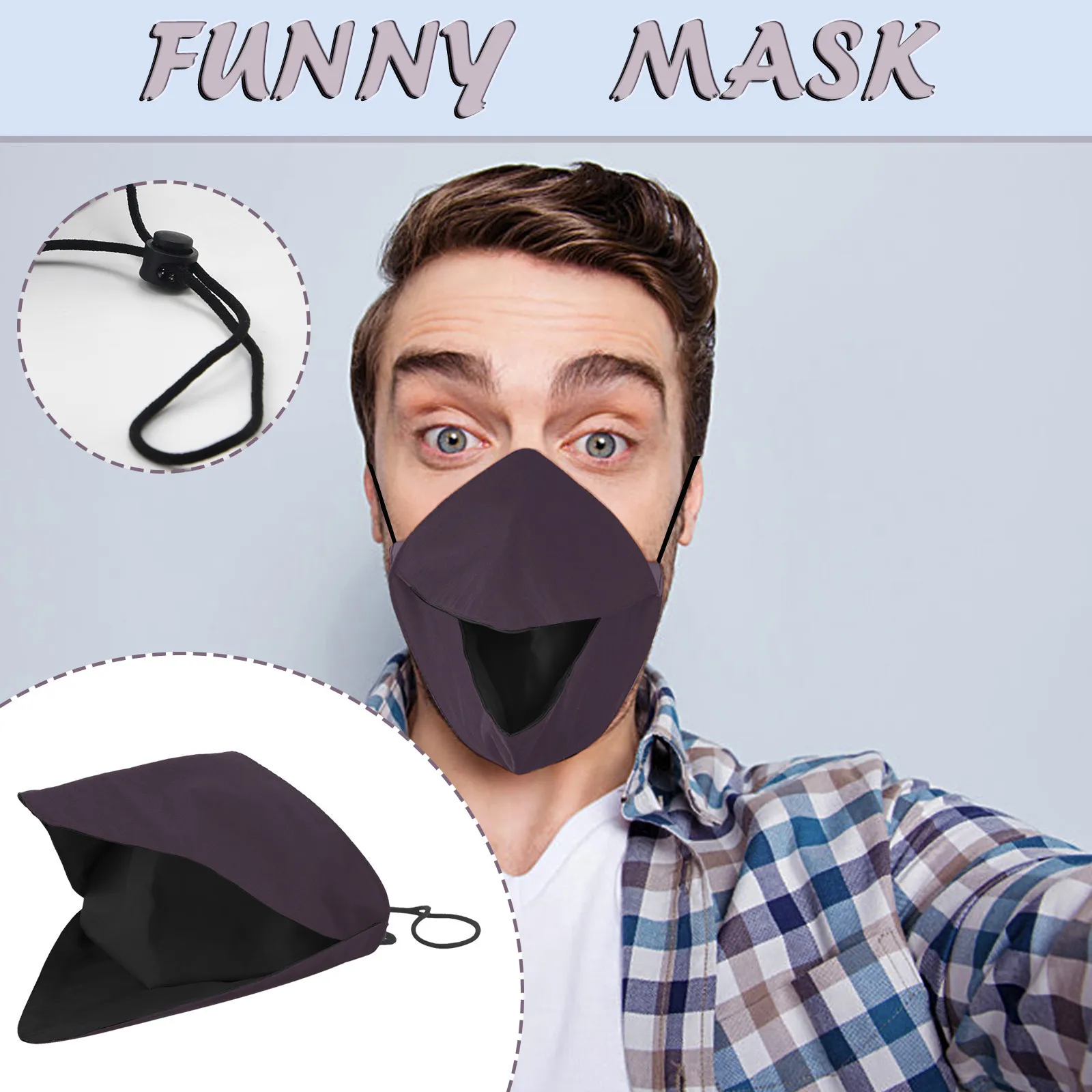 Mascarillas взрослый забавная игрушка творческий Клюв Маска регулируемый ушной