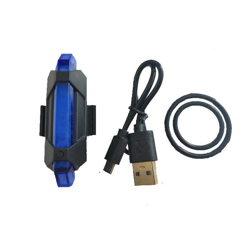 Велосипедный светильник USB Перезаряжаемый велосипедный задний s светодиодный