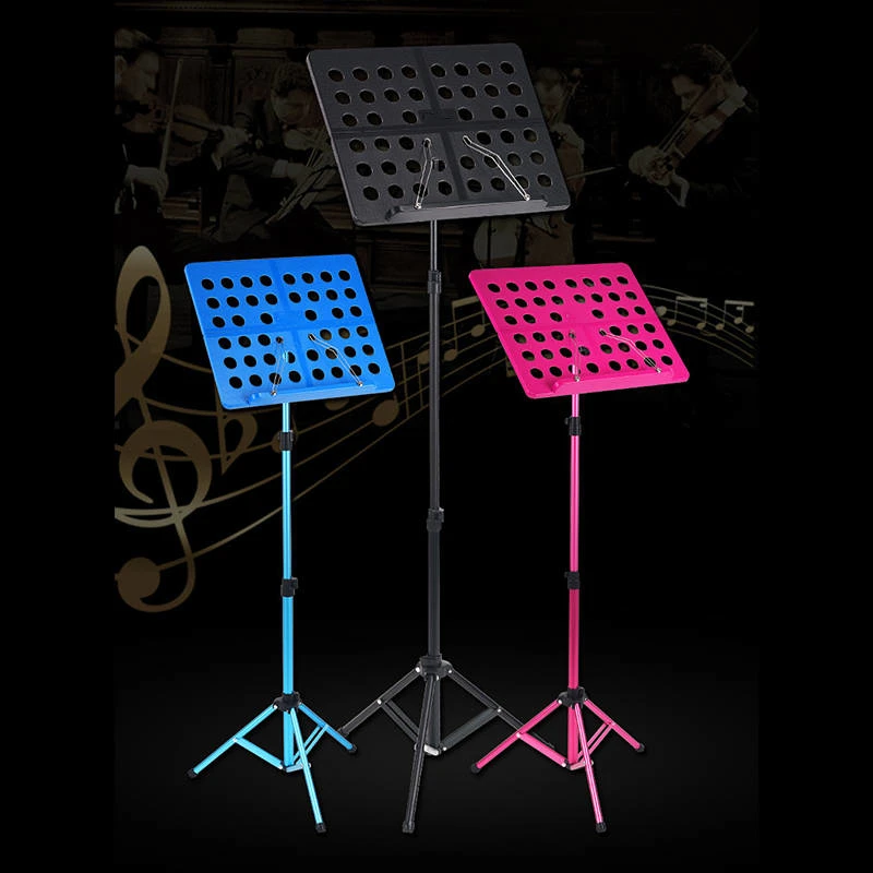 Складная легкая стабильная Музыкальная подставка из алюминиевого сплава штатив
