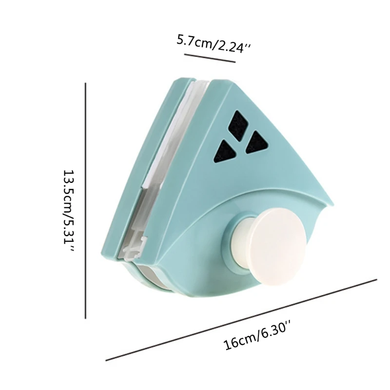 

Magnetic Double-layer Window Cleaner Wiper for High-rise Building Windows