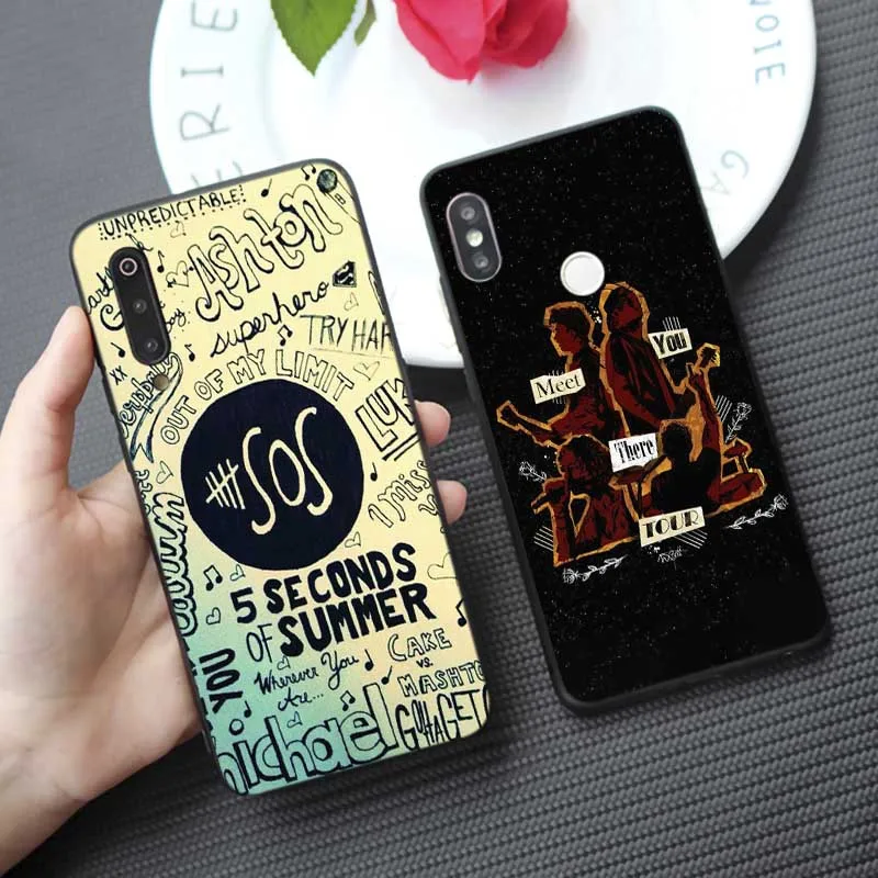 Summer Music 5 sos Cover for xiaomi mi 10 pro 9 9t se 8 pocophone f1 mix 3 Clear Soft Silicone Phone Case |