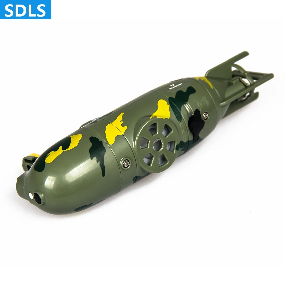 6CH RC мини подводная лодка корабль дистанционное управление с светодиодный свет