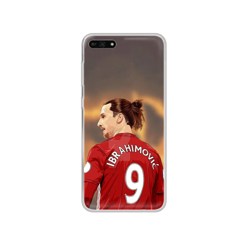 Zlatan ibrahimotor роскошный бампер для футбола прозрачный чехол телефона HUAWEI honor mate 7A 8S 8X