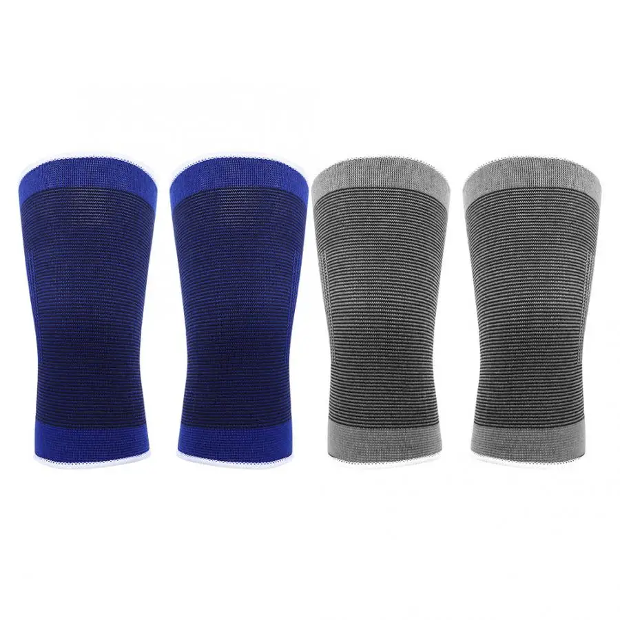 Унисекс хлопковые трикотажные эластичные теплые спортивные наколенники для