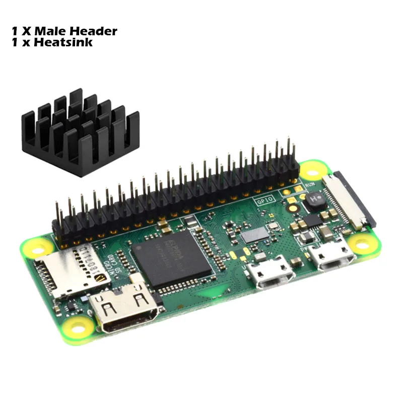 4 в 1 Raspberry Pi Zero / W комплект адаптеров: Mini-HDMI на HDMI USB OTG кабель штекер отвертка |