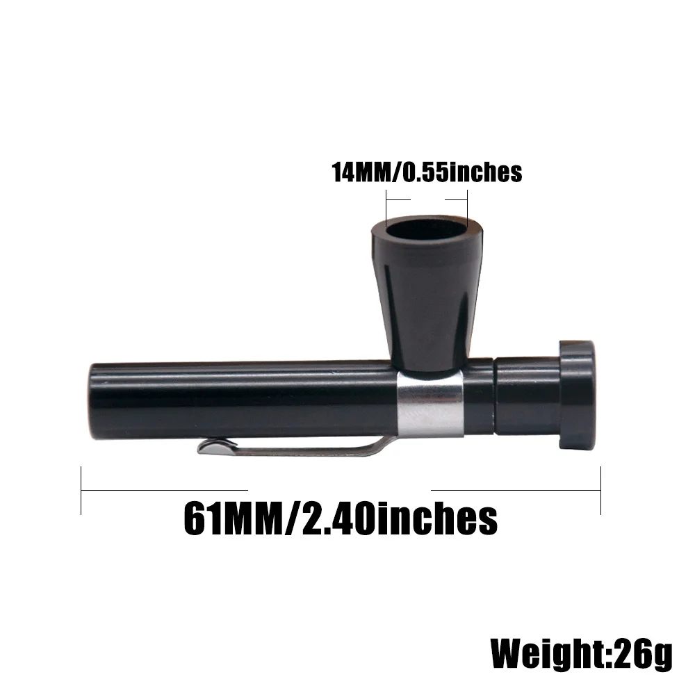 Ручка Форма сигаретная трубка металлическая портативная сигарета держатель