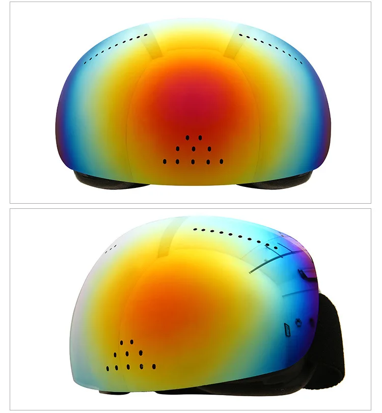 Лыжные очки зимние снежные спортивные с противотуманной УФ-защитой для мужчин и