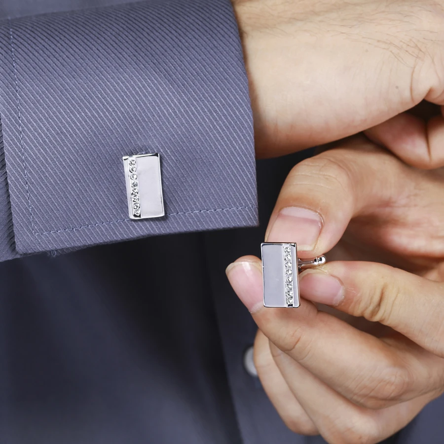 11 Прямоугольные Запонки для бизнесмена вечерние аксессуары помолвки модные