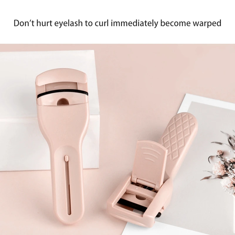 

3PCS Double Eyelash Curler Long-Lasting Stereotypes Eyelash Aid with Eyebrow Comb Eyebrow Curling