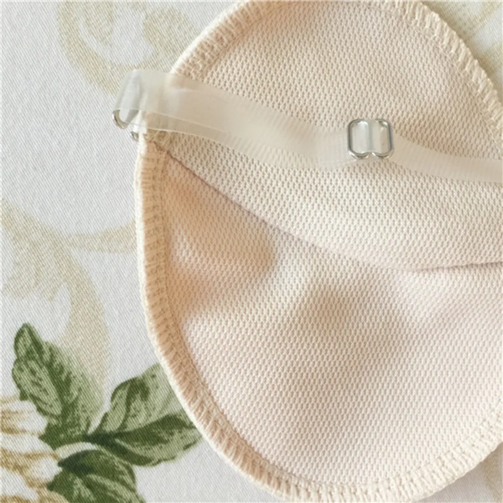 

2 Pcs Underarm Sweat Shield Pad washable Armpit Sweat Absorbing Guards Shoulder Strap Skin Color