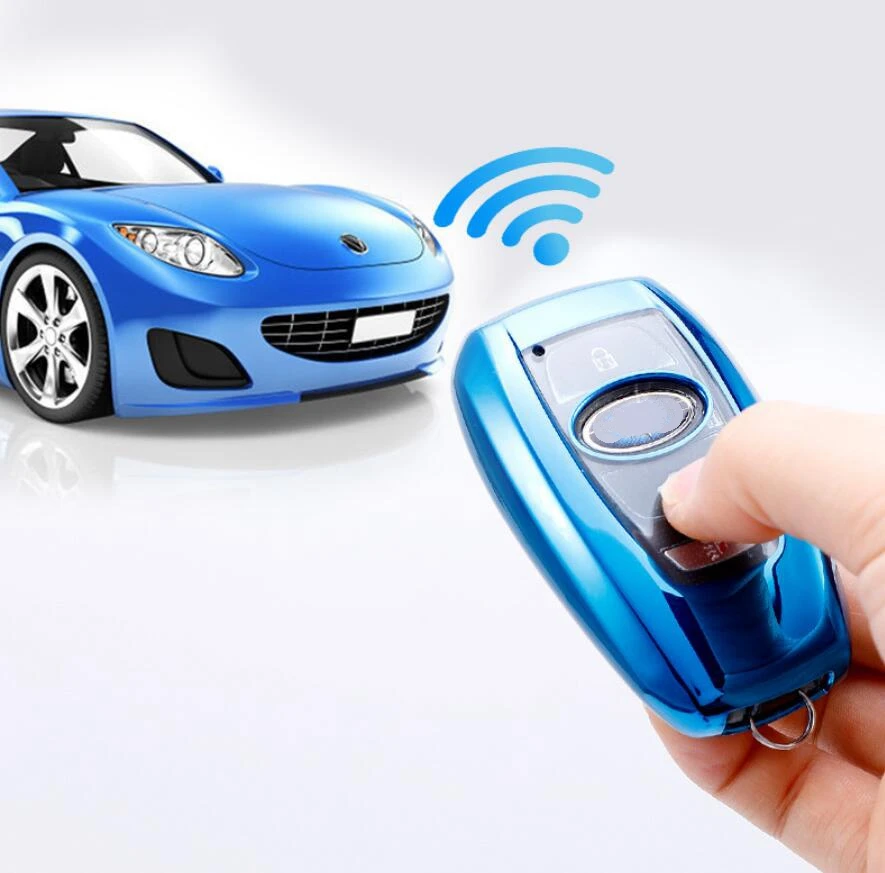 

Car Soft Key Case For Subaru XV BRZ Forester 2019 Legacy Outback Key Holder Cover Pockets Auto Interior Accessories