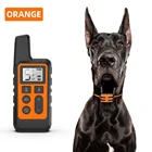 Ошейник для дрессировки собак, 500 м, водонепроницаемый, перезаряжаемый, ударопрочный, вибрационный, антилай, дистанционное управление, для собак любого размера, скидка 50%