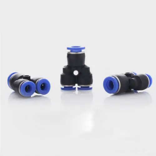 5 шт. Y образные быстроразъемные пневматические фиттинги для труб 4 мм 6 8 10 12 16