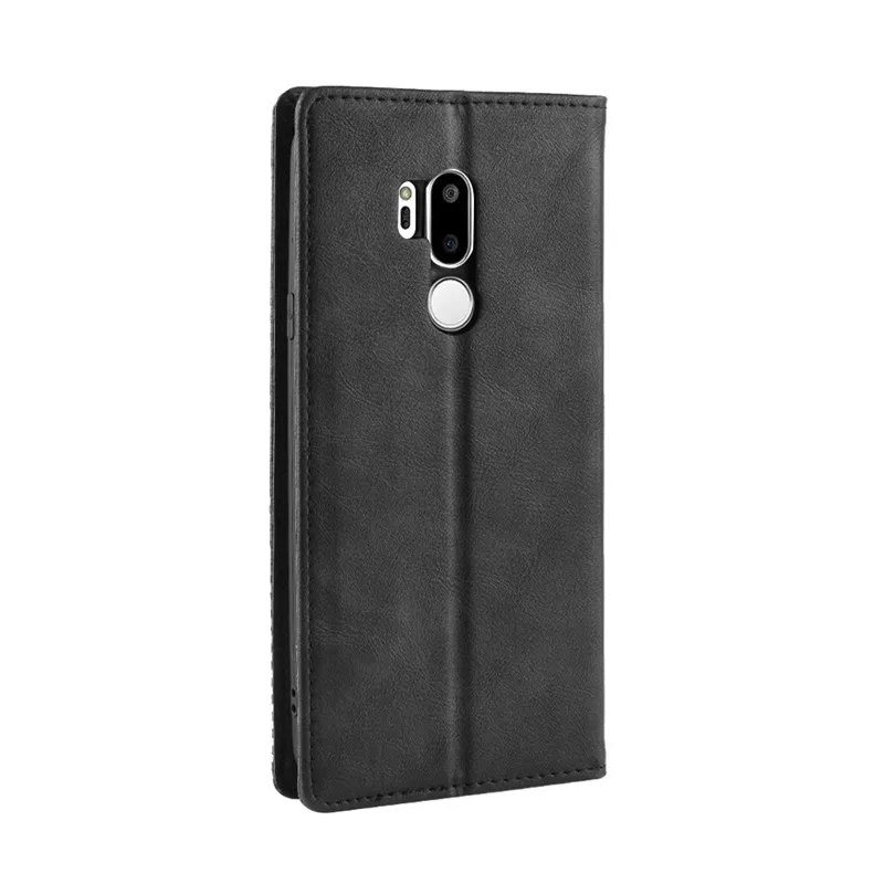 Защитный флип чехол для LG G7 тонкий бумажник G 7 ThinQ G710 LGG7|Бамперы| |