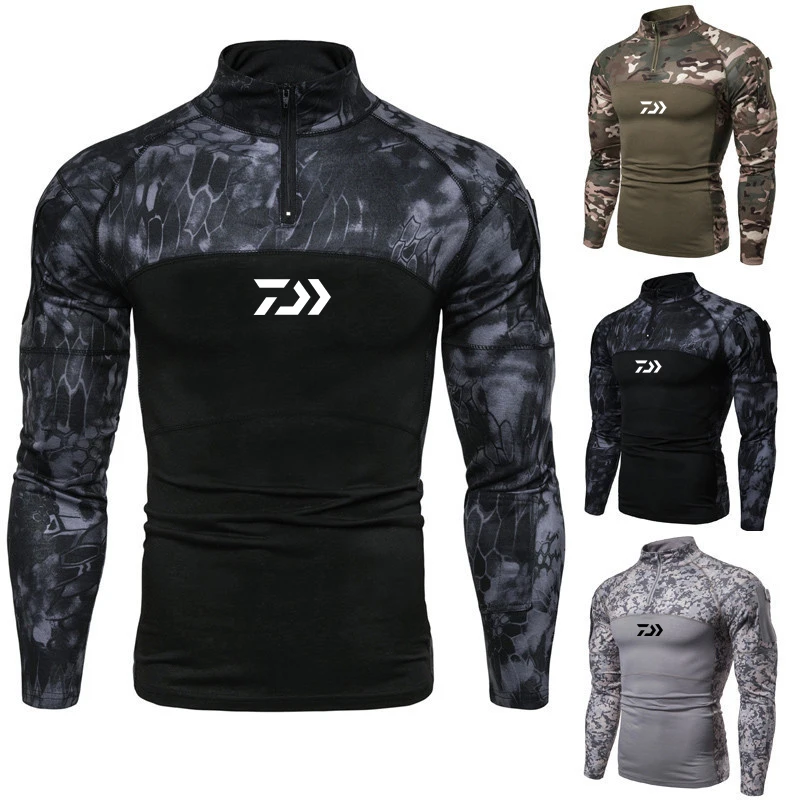 

Daiwa Fishing Clothes Breathable Quick Dry Spring Autumn Mountaineering Fishing Shirts Windproof Anti-Sweat Shimanos Wear Men