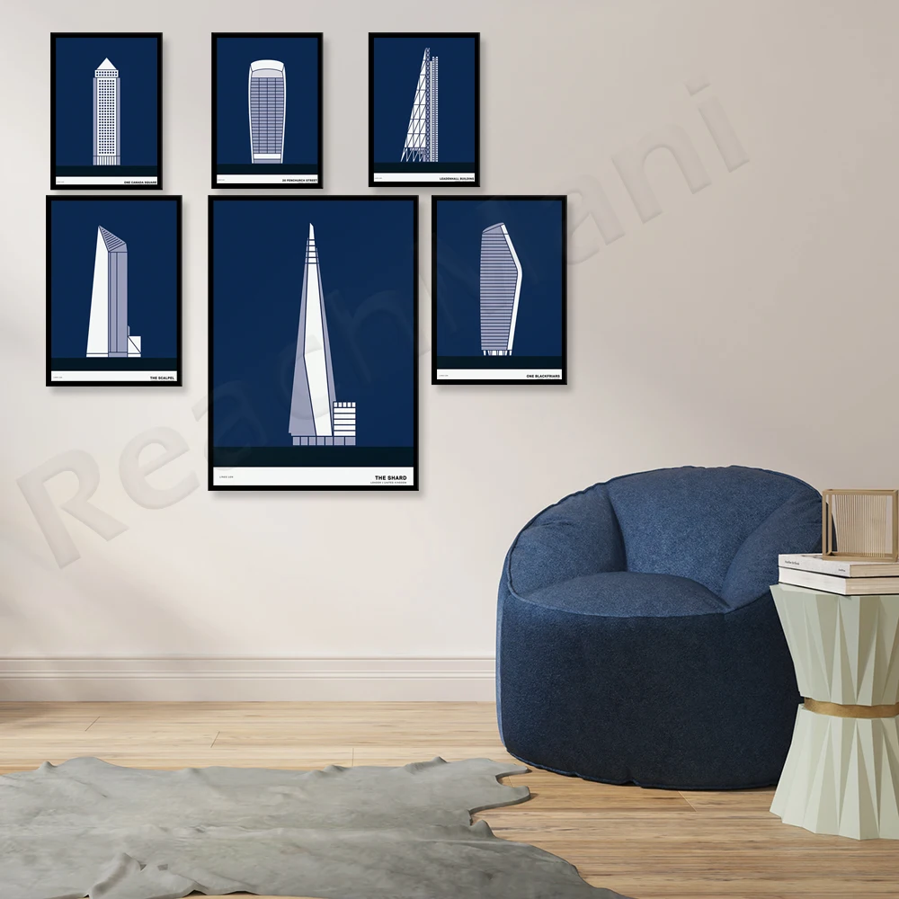 Лондонская иллюстрация черные Friars boomerang | Лоскуты скальпель лондонские