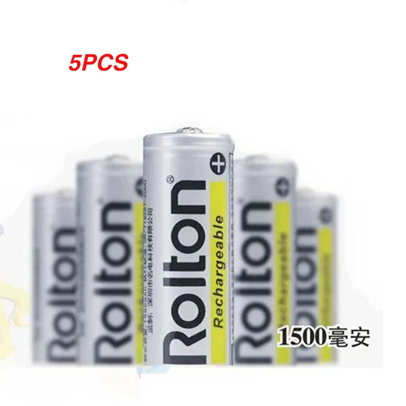 5PCS Оригинальная Аккумуляторная Батарея Rolton W405 18650 1500mAh 10-15 часов - Цвет: 5PCS