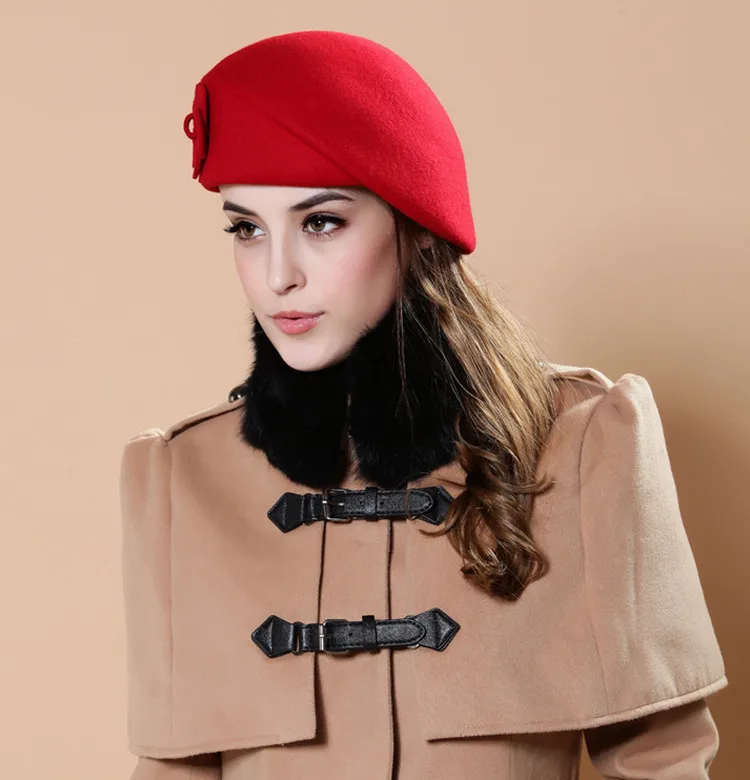 Новинка зимняя женская Шапка-бини из натурального меха норки вязаная теплая