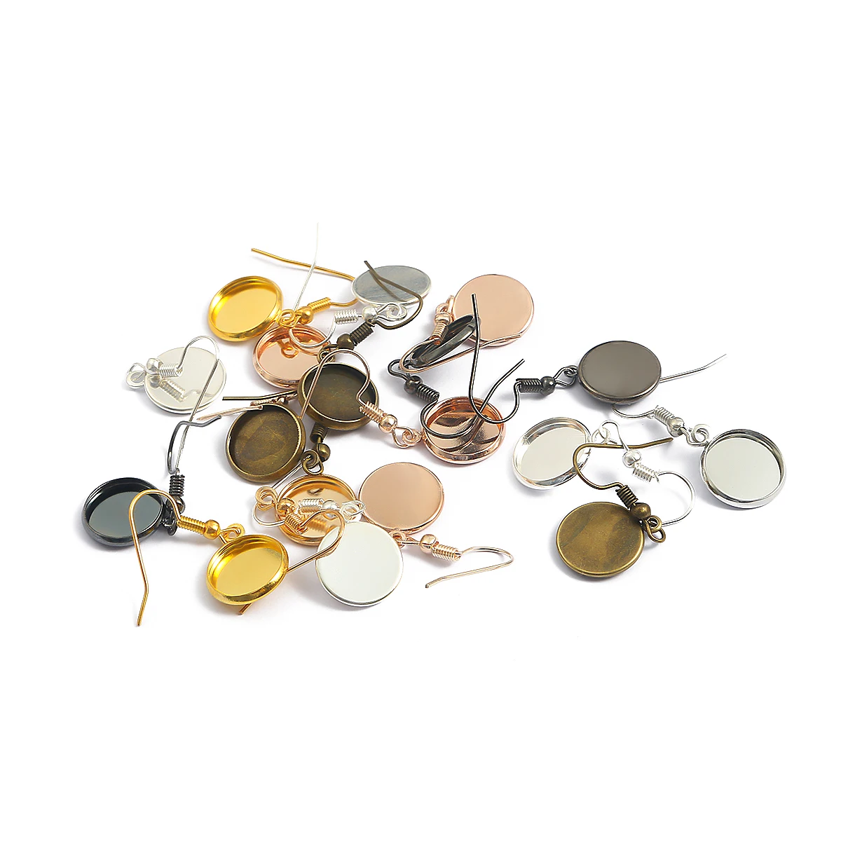 10 шт. круглые подвески для сережек 10-25 мм | Дом и сад