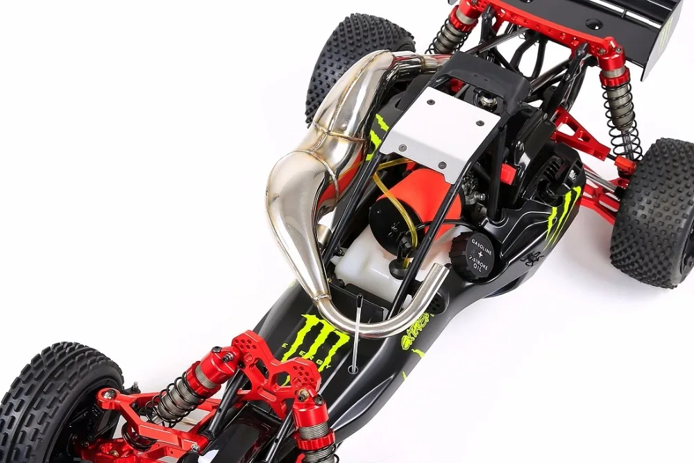 Новый дизайн металлическая выхлопная труба Pop Sound для 1/5 HPI Rovan KM BAJA 5B 5SC 5T запчасти