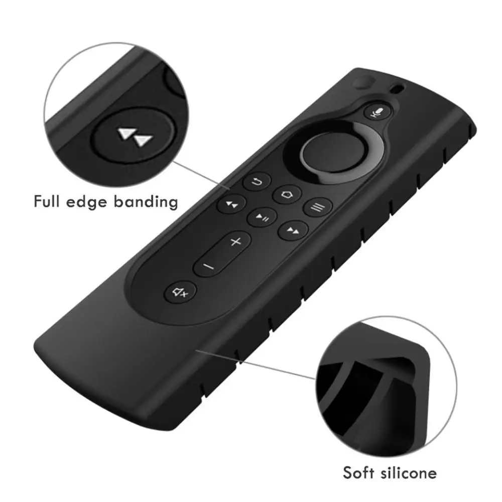 Soft Silicone Case for Amazon Fire TV Stick 4K Remote Control Non-slip Dustproof Protective Cover | Электроника