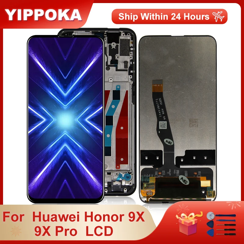

6,59 "для Huawei Honor 9X, ЖК-дисплей, сенсорный экран для P Smart Z STK-LX1 STK-L22 TL00, ЖК-дигитайзер, запасные части