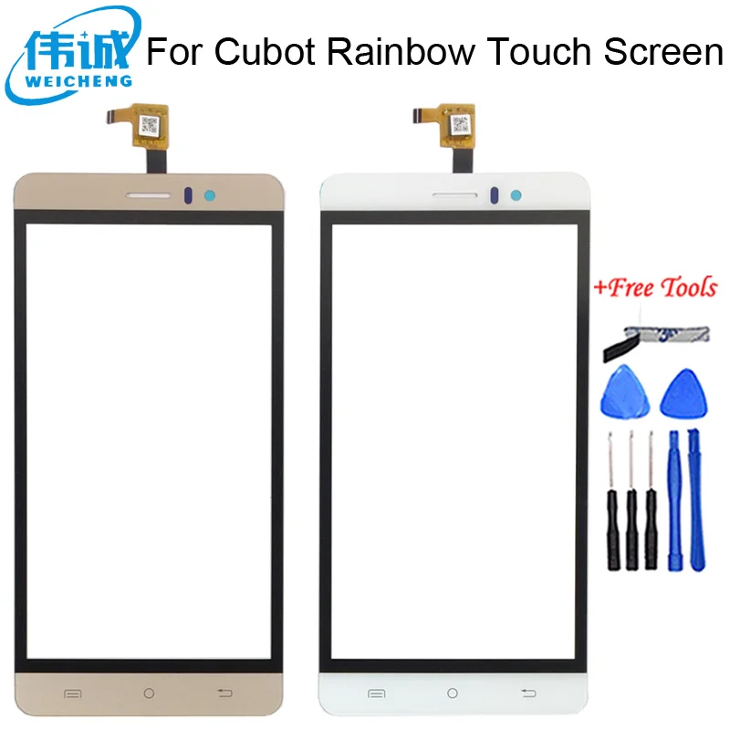Панель сенсорного экрана для Cubot Rainbow 5 дюймов сенсорный экран с дигитайзером