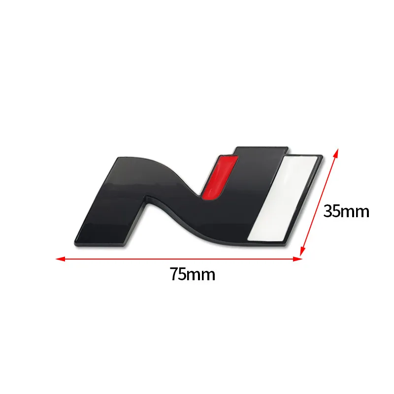 Металлический 3D логотип N значок Line гриль наклейки для крыльев Стайлинг