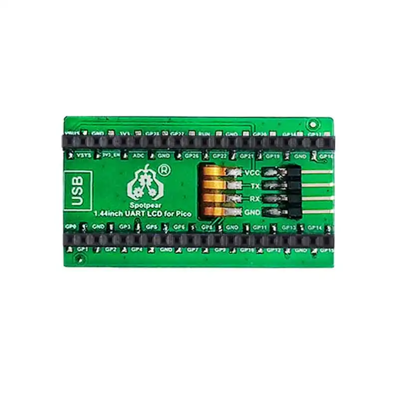 Raspberry Pi Pico 1 44 дюймовый ЖК-дисплей модуль UART ЖК-экран для SMT32/Arduino/RPI | Компьютеры и