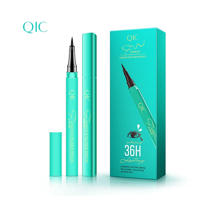 

Portable Lasting Color Liquid Eyeliner Natural Waterproof Sweatproof Makeup Eyeliner Anti-Oil Mudge-Proof Eyeliner Tools TSLM2