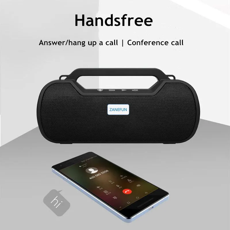 Bluetooth Колонка портативная уличная с поддержкой FM радио и TF карт|Портативные