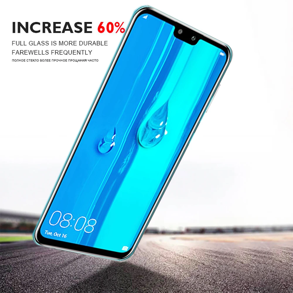 1 2 шт. прозрачная пленка для экрана стекло Huawei Y9 2019 Защита защитное премиум