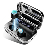 sport tws bluetooth earphone 5 1 wireless headphones ipx5 waterproof stereo in ear headsets long display