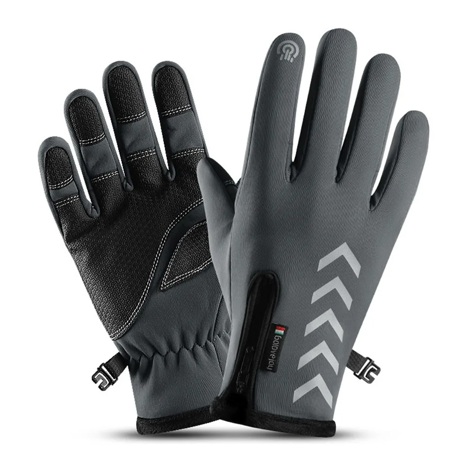 

Winter Outdoor Ice Fishing Gloves Thermal Warm Touchscreen Cycling Bike Bicycle Ski Sport Motorcycle Full Finger Gloves